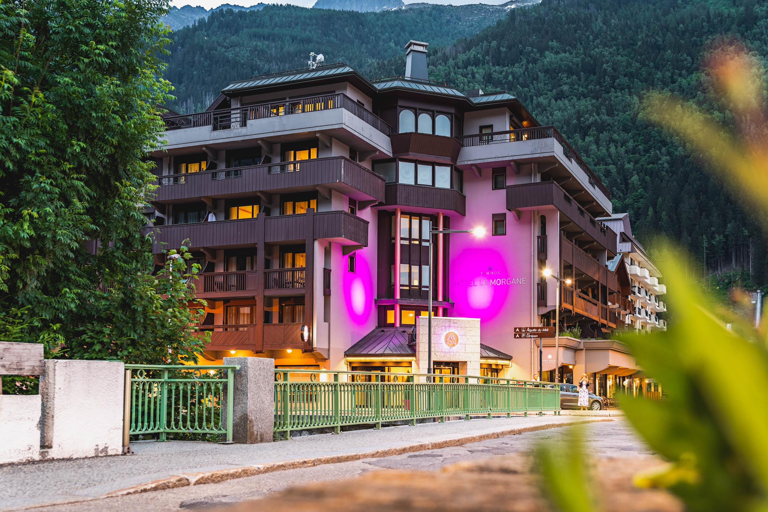 Hotel Le Morgane Шамоні Екстер'єр фото