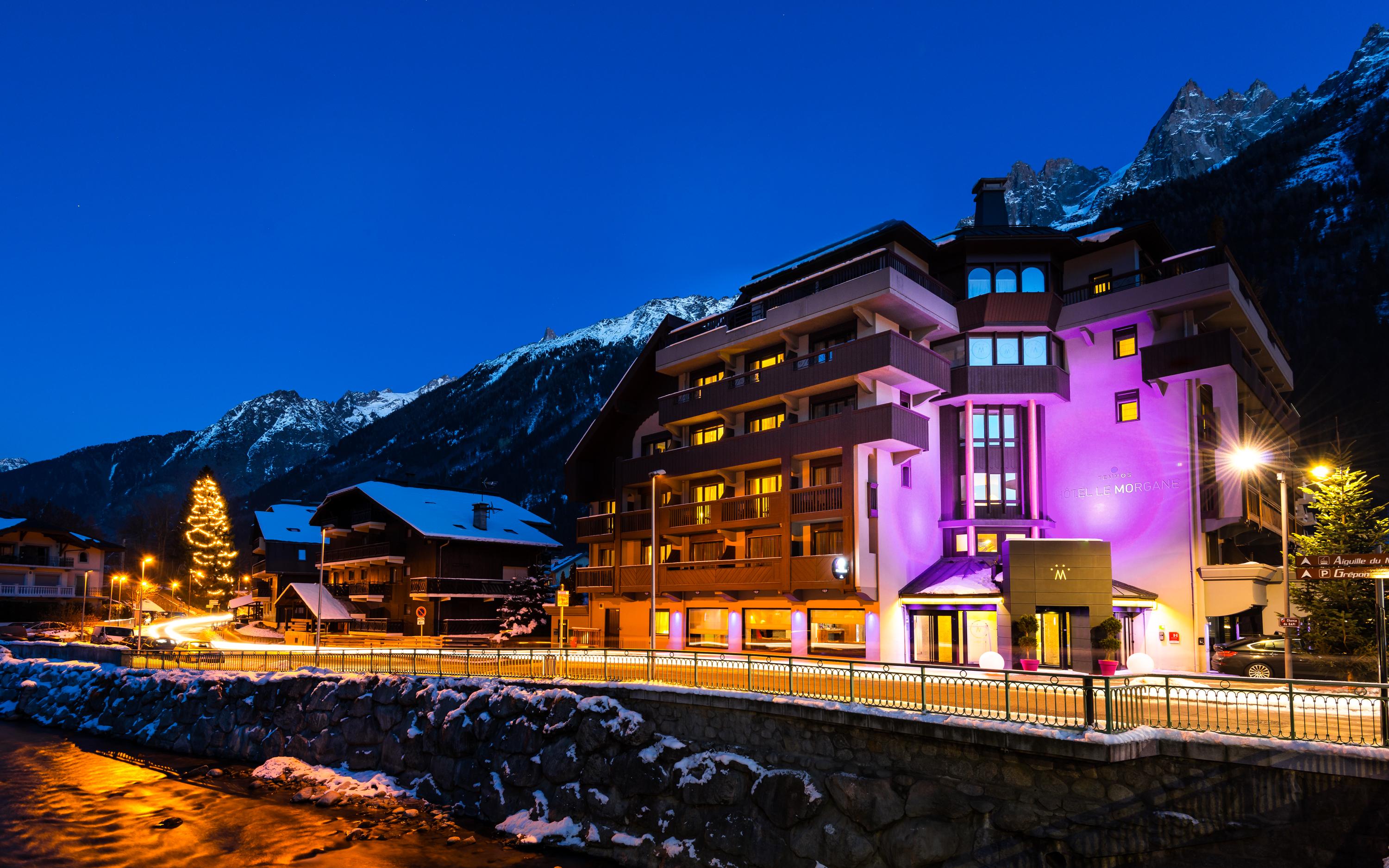 Hotel Le Morgane Шамоні Екстер'єр фото