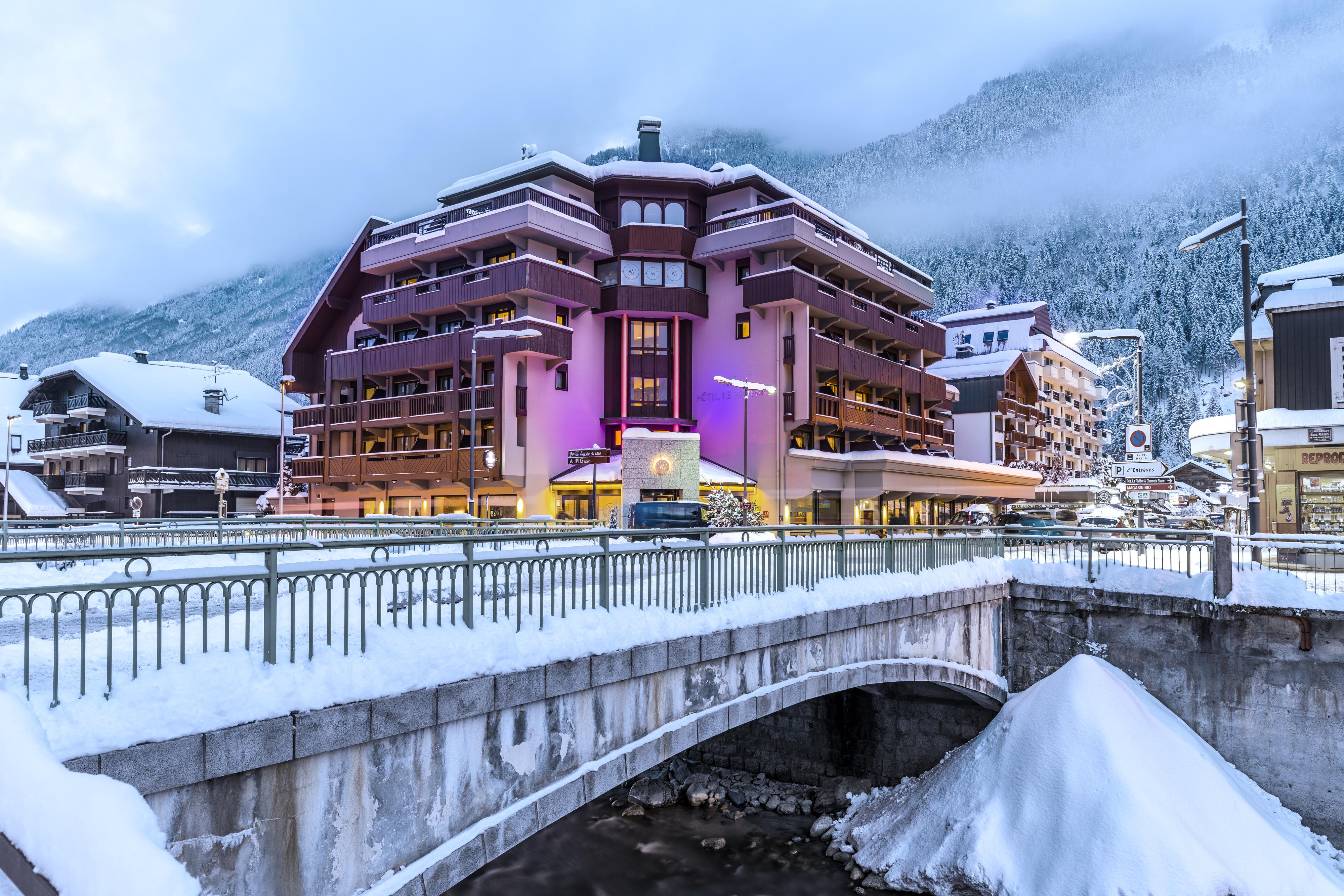 Hotel Le Morgane Шамоні Екстер'єр фото