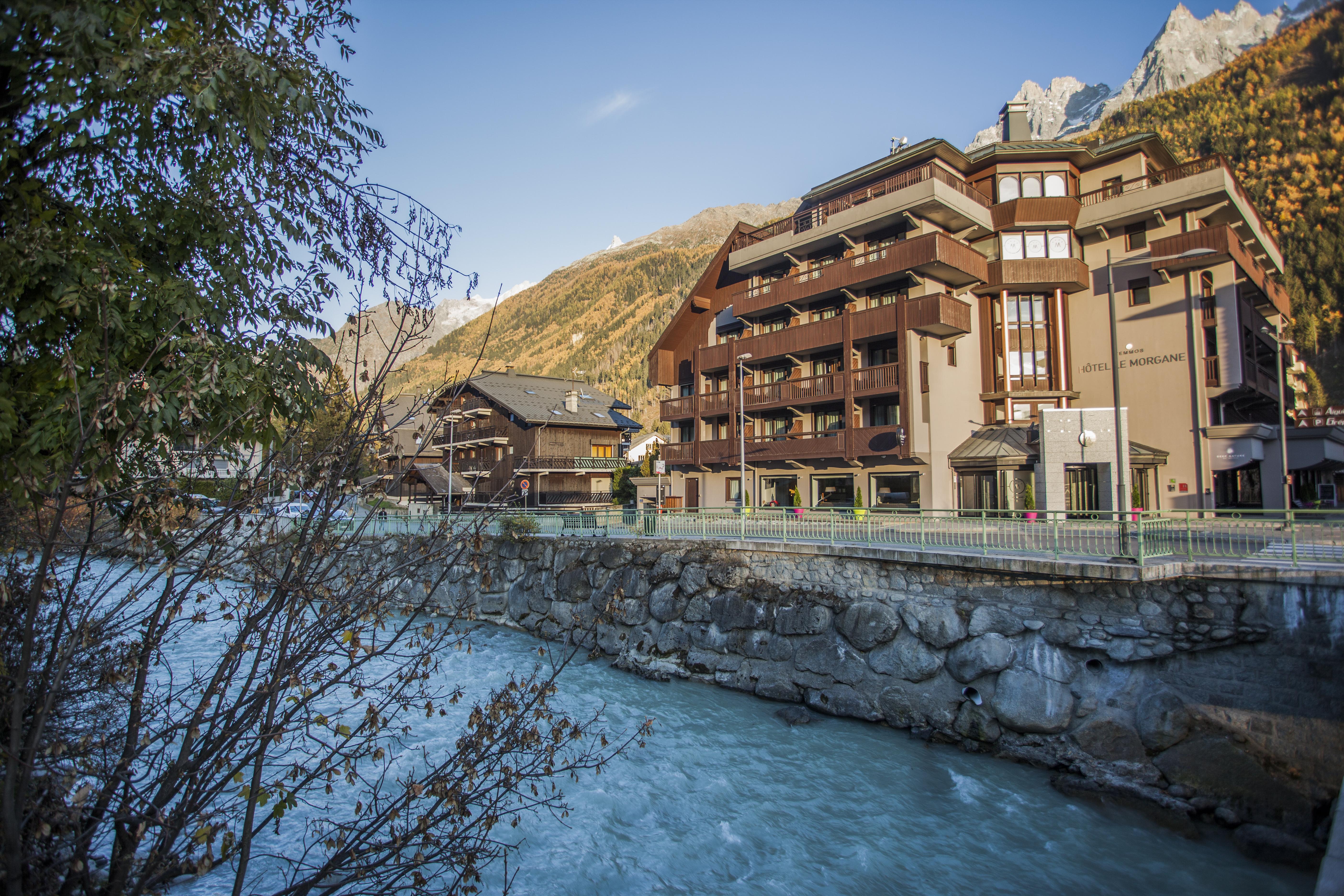 Hotel Le Morgane Шамоні Екстер'єр фото
